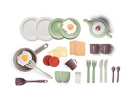Dantoy Green Garden breakfast set - 29-piece sustainable toy-2