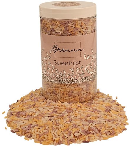 Grennn play rice sensory toy Hippy Summer Mix 750 grams
