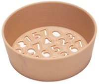 Grennn toy sieve number brown eco-friendly recycled