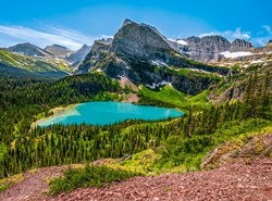 Castorland jigsaw puzzle Grinnell Lake Glacier National Park 3000 pieces