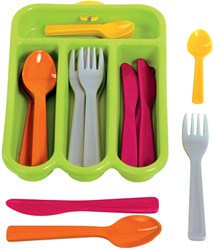 Gowi Cutlery Set (Green)