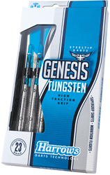 Harrows tungsten darts Genesis 25g - steel tip darts set