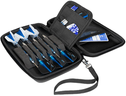 Harrows darts case Blaze Pro 6 - black - storage for darts and accessories
