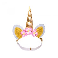 Heless doll headband unicorn gold 35-45cm accessory