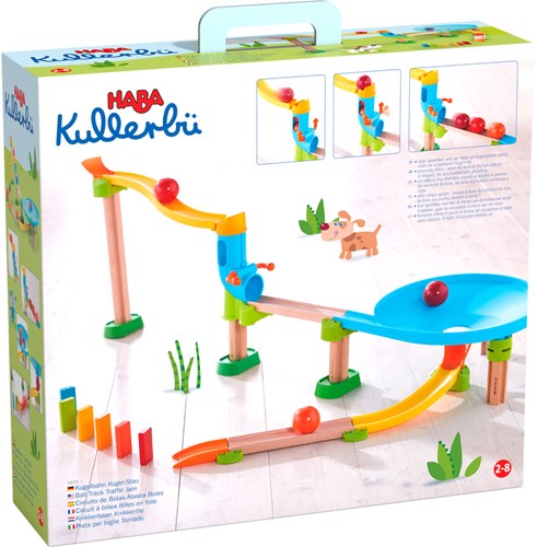 HABA Kullerbü Knikkerbaan Basisdoos Knikkerfile - 33-delig