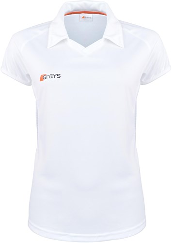 Grays hockey apparel Apex 750 women's shirt white size L hockey top