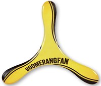 Boomerang Fan wooden boomerang toy HELIX right-handed 3-blade 26cm