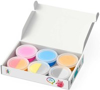 Tomy clay animals set - creative play set with 6 colors of clay-3