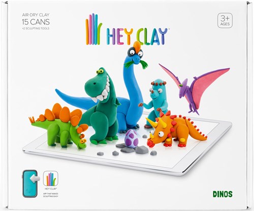 Tomy clay toy HEY CLAY dinosaur set creative crafting fun