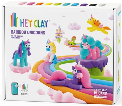 Tomy clay toy set - HEY CLAY Unicorns - craft colorful unicorns