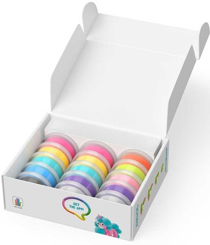 Tomy clay toy set - HEY CLAY Unicorns - craft colorful unicorns-2