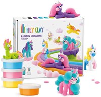 Tomy clay toy set - HEY CLAY Unicorns - craft colorful unicorns-3