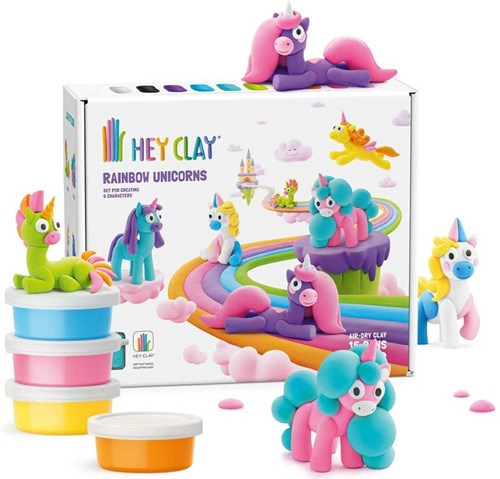 Tomy clay toy set - HEY CLAY Unicorns - craft colorful unicorns-3