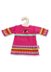 Heless knitted doll dress Hearty multicolor for doll 35-45 cm