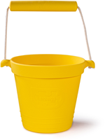 Bigjigs silicone bucket - honey yellow