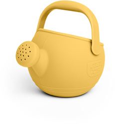Bigjigs silicone watering can - Honey yellow - Kids garden toy