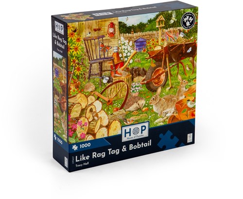House of Puzzles jigsaw Like Rag Tag and Bobtail 1000 pieces animals-2