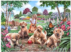 House of Puzzles jigsaw XXL pieces Mucky Pups 500 pieces animals