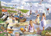 House of Puzzles jigsaw large 500 pieces Sea Shore Breezes puzzle