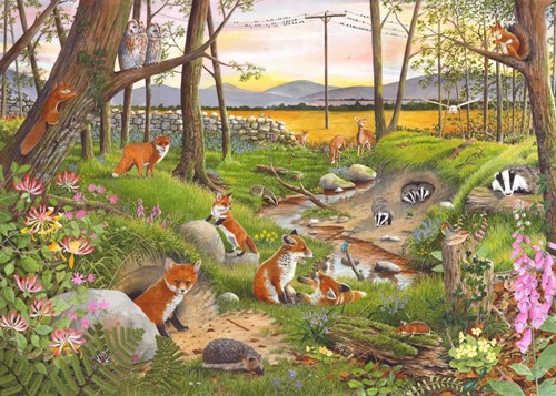 House of Puzzles jigsaw puzzle Midsummer Twilight 250 XL pieces