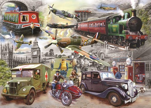 House of Puzzles jigsaw Fading Memories 1000 pieces retro