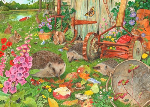 House of Puzzles jigsaw puzzle 1000 pieces Bottom of the Garden animals