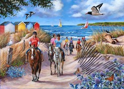 House of Puzzles jigsaw Sea Horses 500XL pieces cardboard