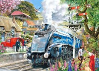 House of Puzzles jigsaw Knight Train 500 XL pieces multicolor