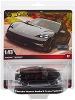 Hot Wheels Porsche Turbo premium car 1:43 scale model black