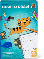 Tiger Tribe drawing book animals - creative drawing fun for kids