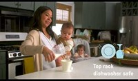Ingenuity baby bottle holder Bokee Light Grey - BPA-free and durable-3