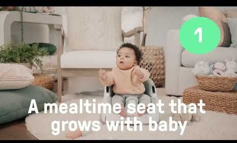 Ingenuity baby booster seat 2-in-1 - Mist - multifunctional-3