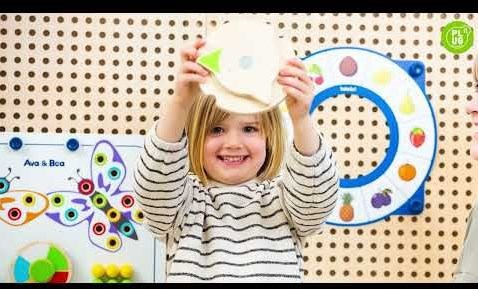 Beleduc educational toy Plug it - Illusion Element multicolor-2