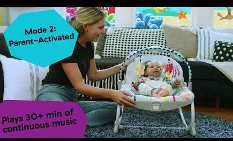 Baby Einstein baby rocker with lights and sound - baby swing multicolor-3