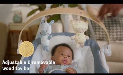 Ingenuity baby swing SimpleComfort Compact - Multicolor - comfort & music-3