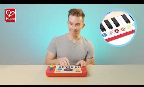 Hape DJ Studio music set for kids - interactive toy-3