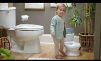 Ingenuity potty My Size Potty Pro - realistic toddler toilet white-3