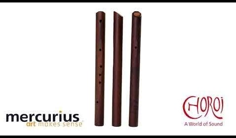Choroi wooden flute pentatonic 432 Hz for children music play-2