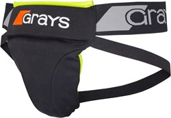 Grays hockey abdo guard men protection black yellow fluo - one size