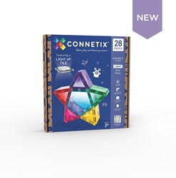 Connetix magnetic light building set 28 pieces - educational toy