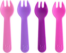 Montii Spork Set - colourful kids cutlery set for on-the-go