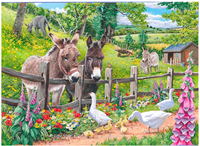 House of Puzzles jigsaw Jack & Jenny 250 XL pieces animals