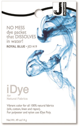 Jacquard fabric dye iDye Natural 14g royal blue for cotton