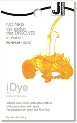 Jacquard fabric dye iDye Natural 14 g Pumpkin for natural fabrics