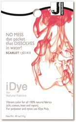 Jacquard fabric dye iDye Natural 14 g scarlet for natural fabrics