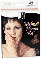 Jacquard henna set mehndi kit for creative tattoos multicolor