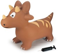 Jamara Bouncing Animal Dino with Pump - Fun Jumping Toy for Kids-2
