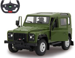 Jamara Land Rover Defender RC car 1:14 green - toy car