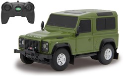 Jamara Land Rover Defender RC car 1:24 green 2.4GHz toy vehicle
