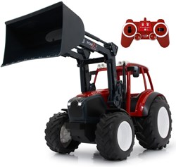 Jamara tractor Lindner Geotrac with front loader 1:16 red remote control